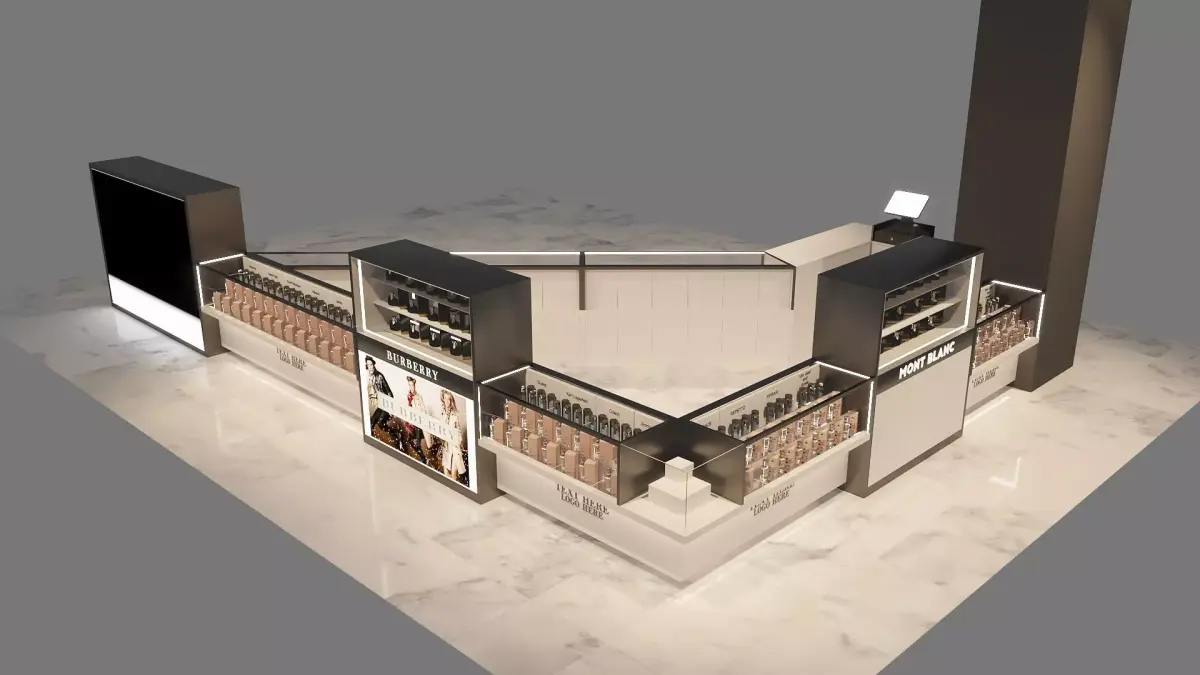 BEAUTY STORE FULL 3D SCENE 3D model buy
