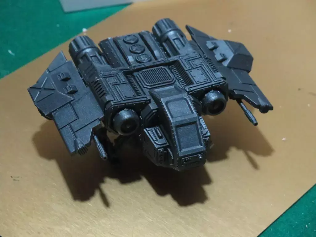 Imperial Corp Flyer  small ship 28mm size 3D print model