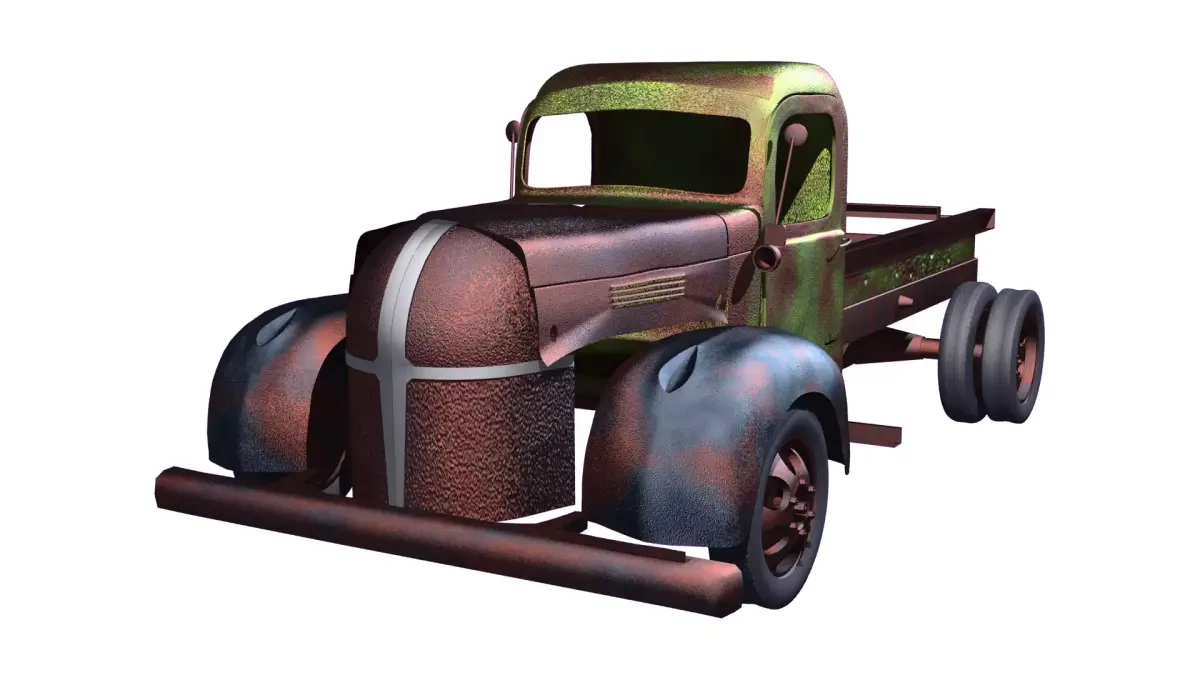 Old Truck 3D model
