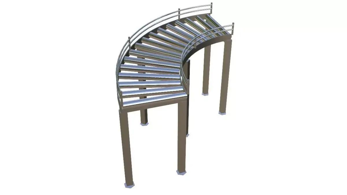 Arc Conveyor Low-poly 3D model