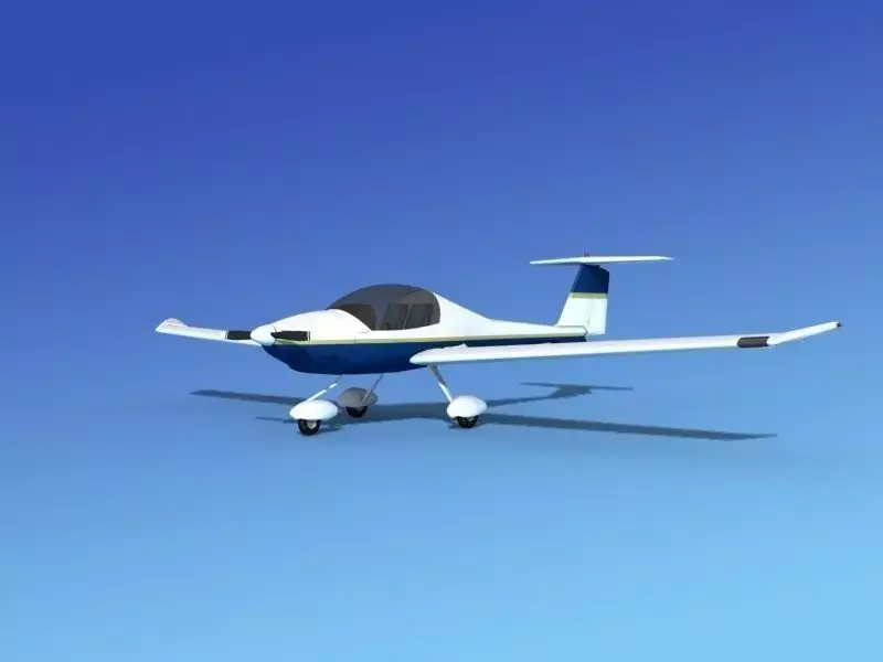 Daimond DA-20 Katana V07 3D model