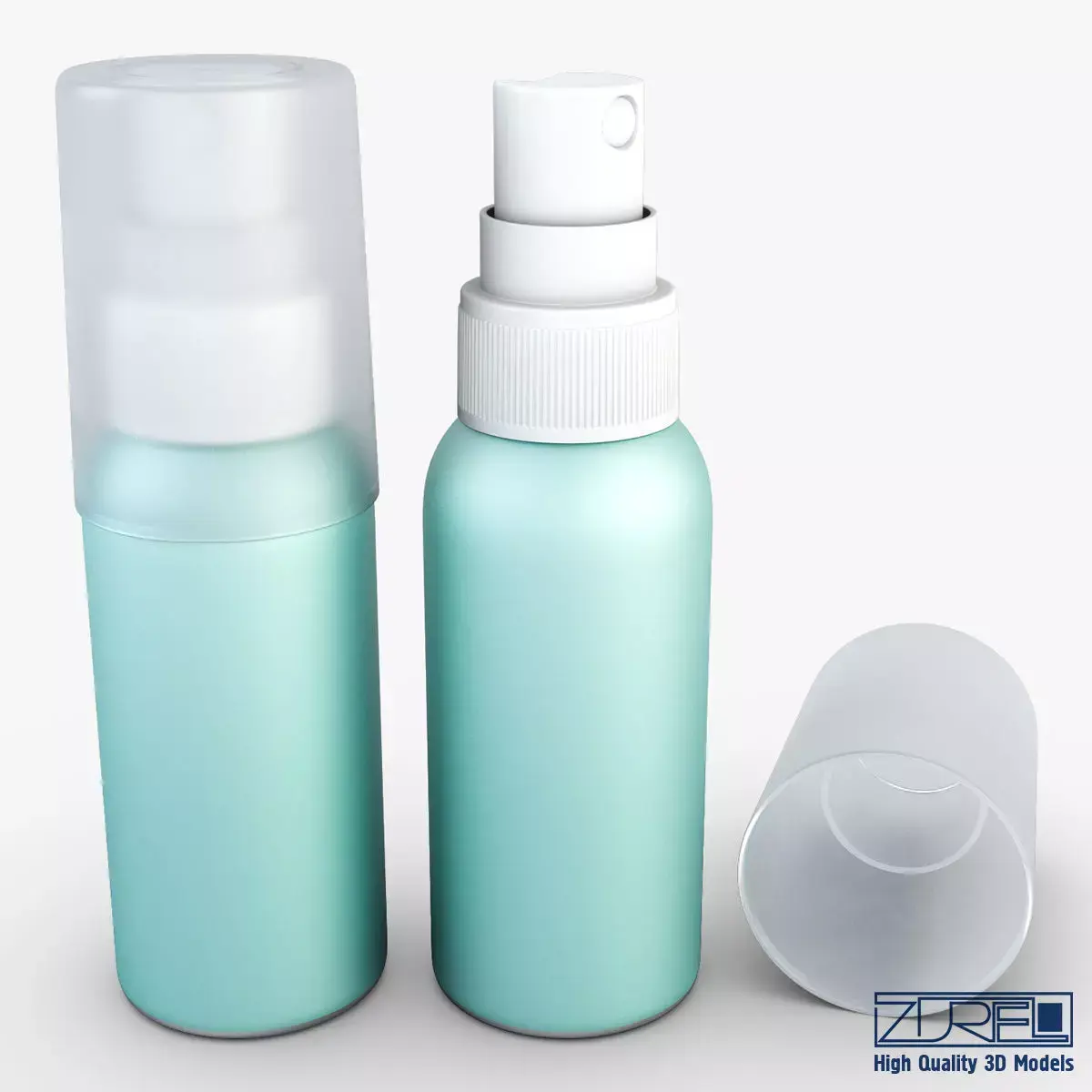 Spray can 75ml v 2 3D model