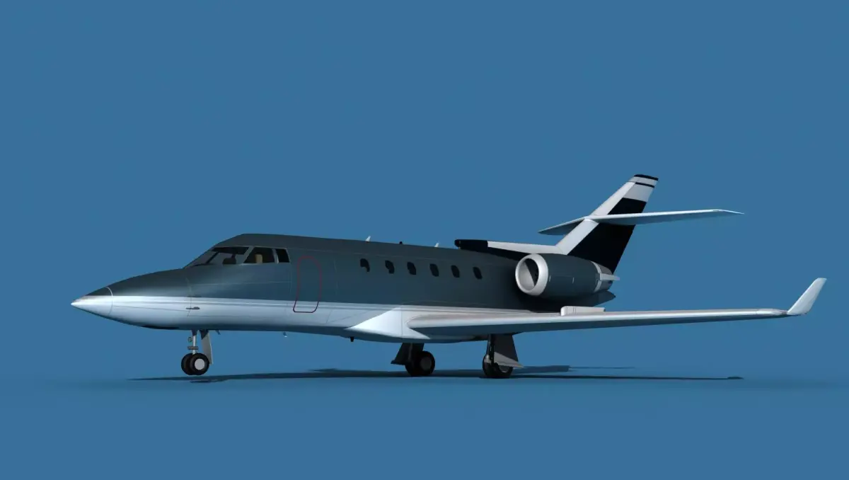 Hawker Siddley 800SR V13 3D model