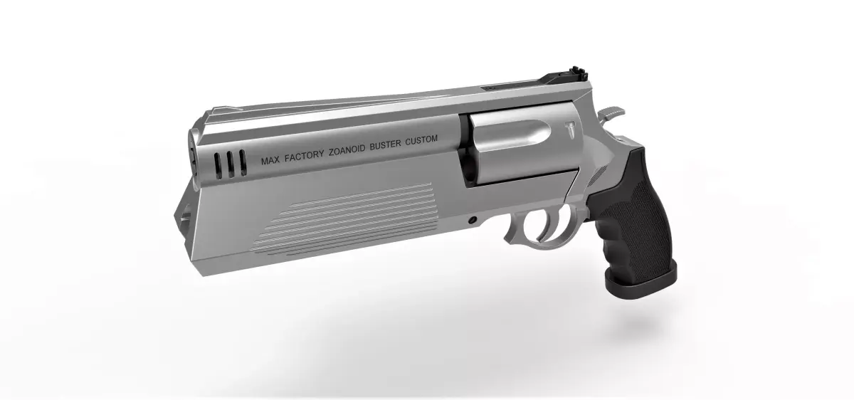 Zoanoid Buster revolver from the Guyver 3D model