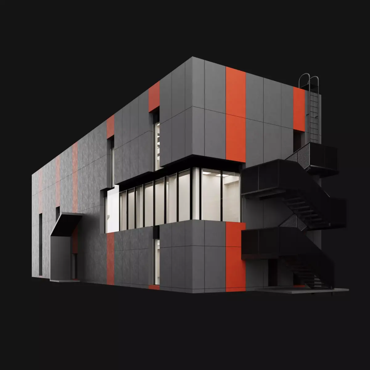 Office building 1 3D model