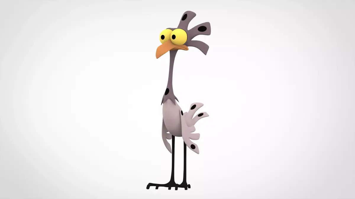 Spot Chicken Low-poly 3D model