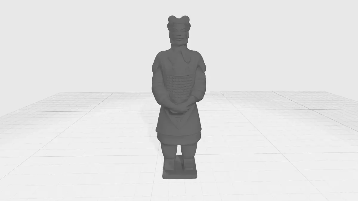 Terracotta Warriors General 3D Model 3D print model