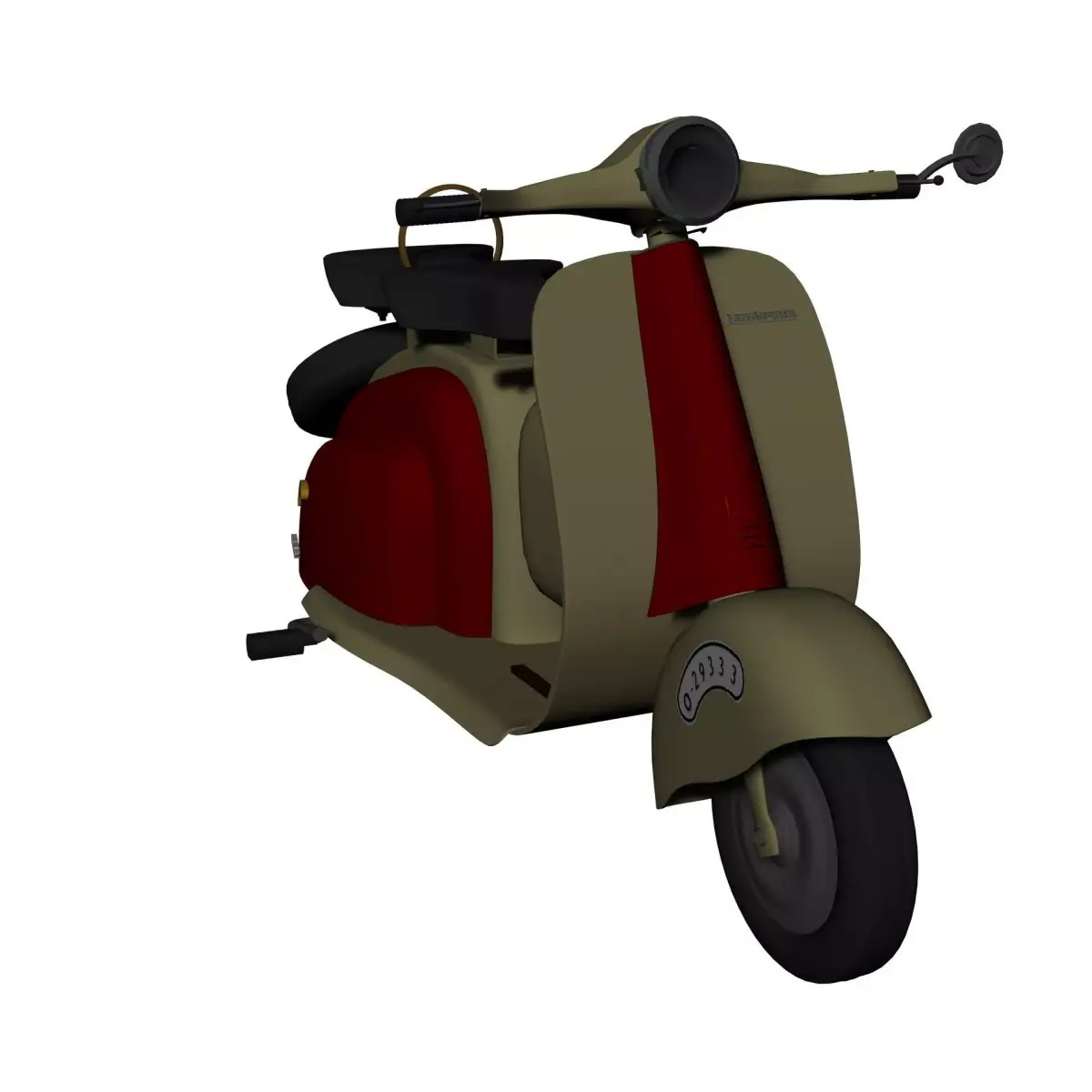 Lambretta 125 3D model
