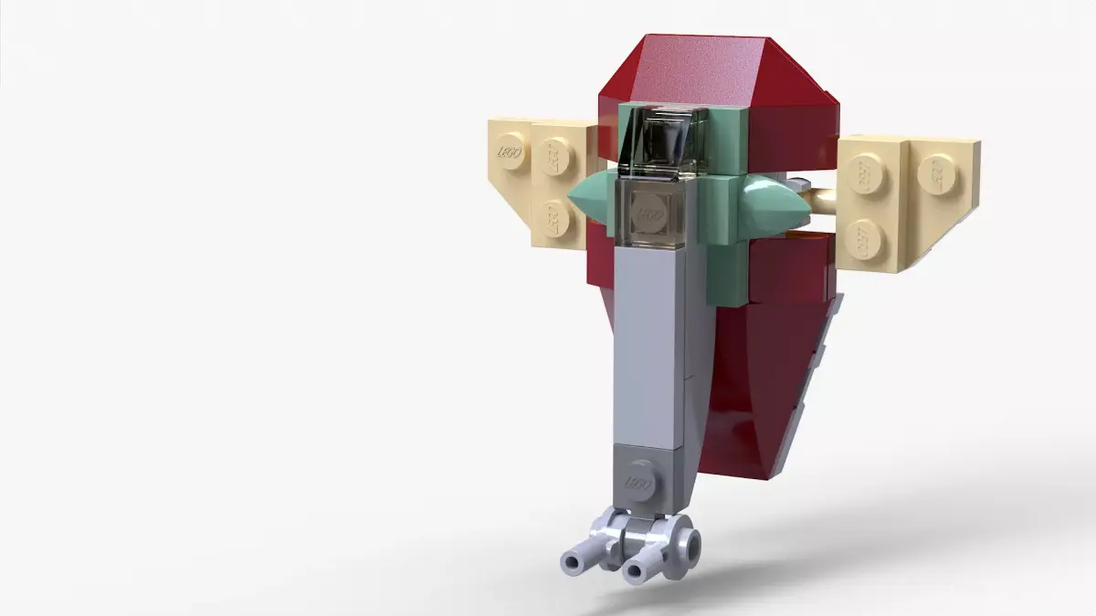 Lego Slave I Low-poly 3D model