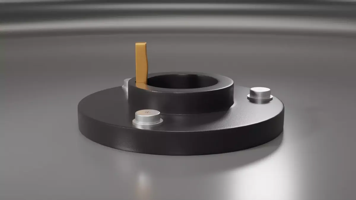 Round clip for cotter pin 3D model