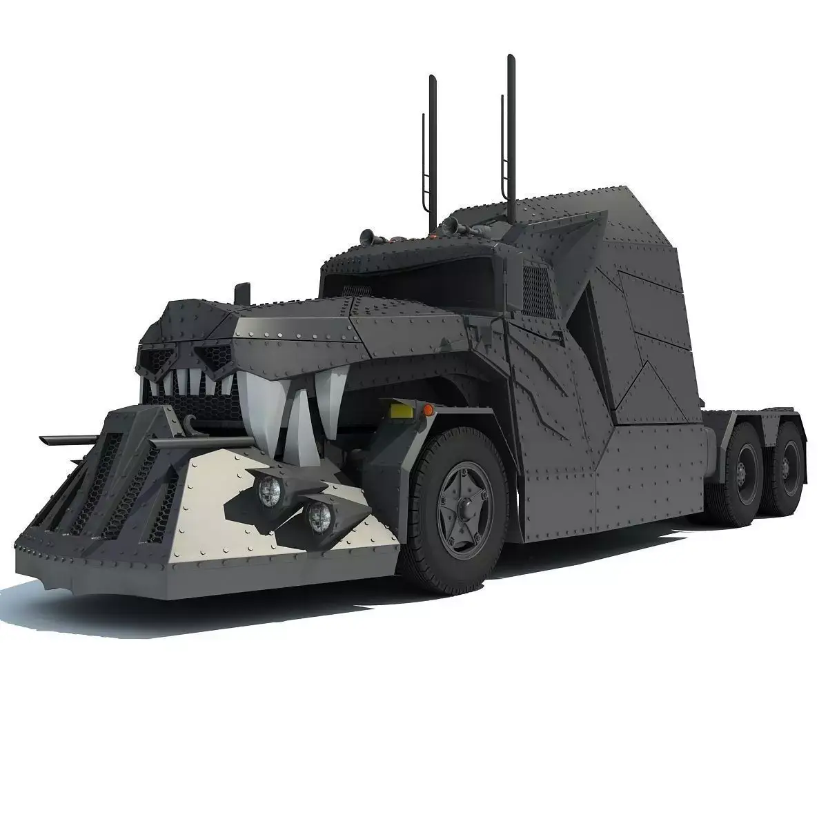 Concept Truck Black 3D model