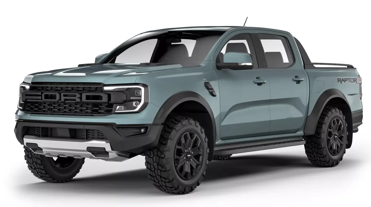 Ranger Raptor 2023 3D model purchase