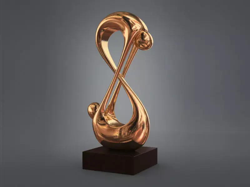 Abstract  Figurine  3D print model