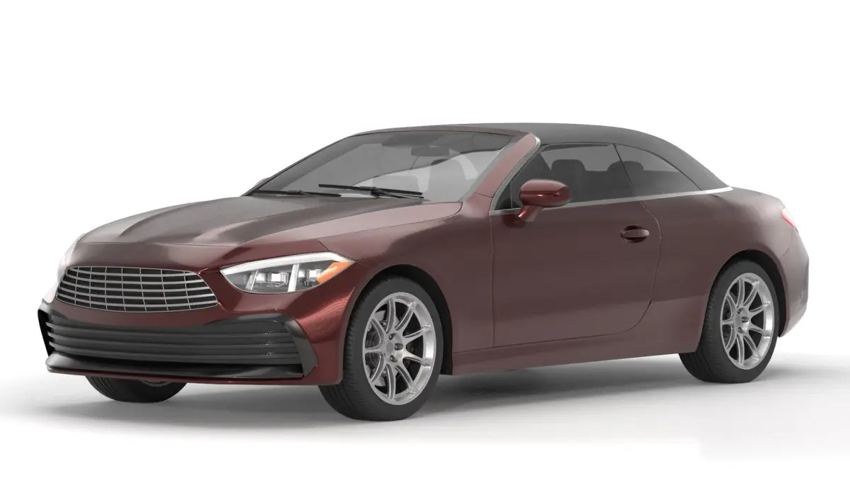 Generic Convertible 01 3D model