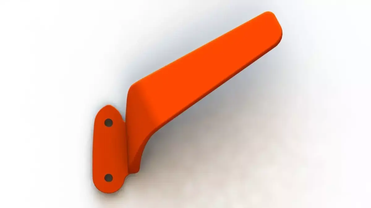 Yamaha R15 side mirror air blade  3D print model