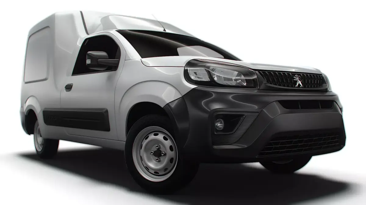 Peugeot Partner Rapid 2023 3D model