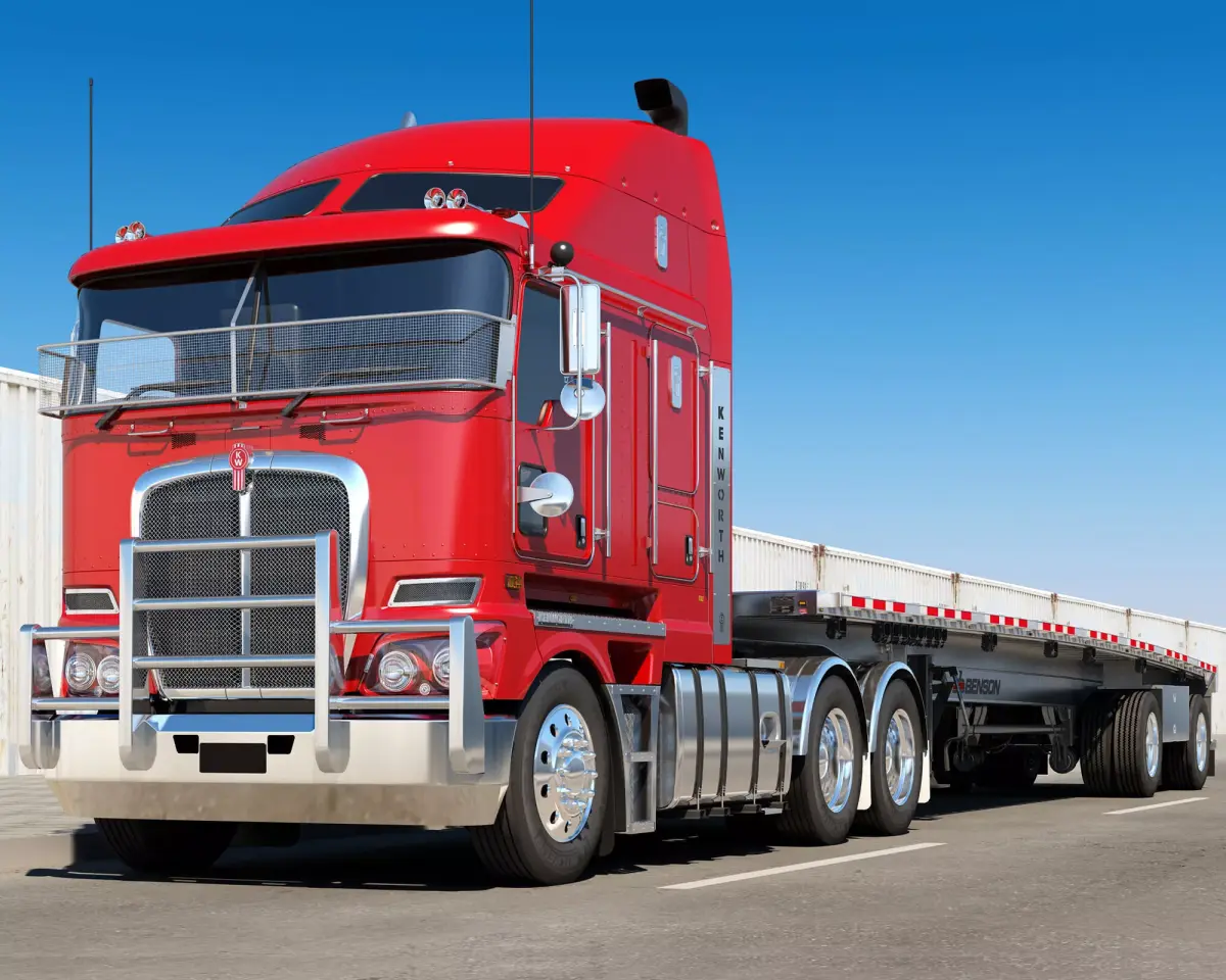 Kenworth K200 Flatbed 3D model