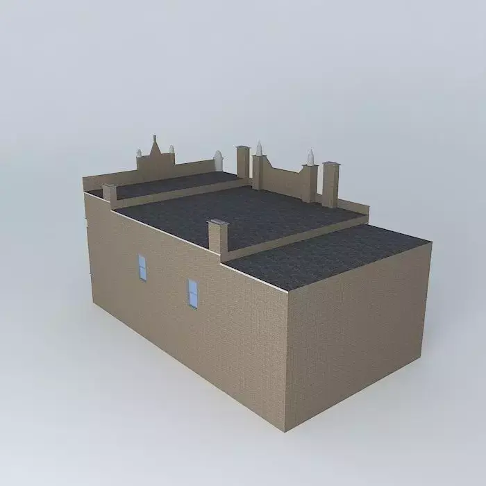 Stn 6 a  St Paul Minnesota Former Fire Station 6  built in 1884 Free 3D model