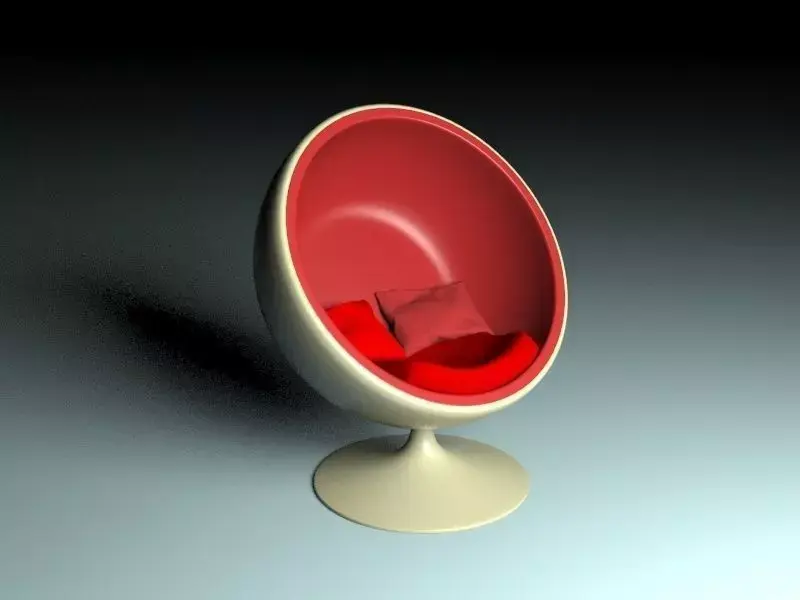 Eero sphere chair Free 3D model