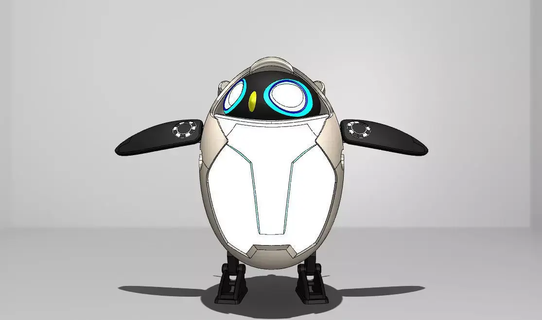 Pingu penguin Free 3D model