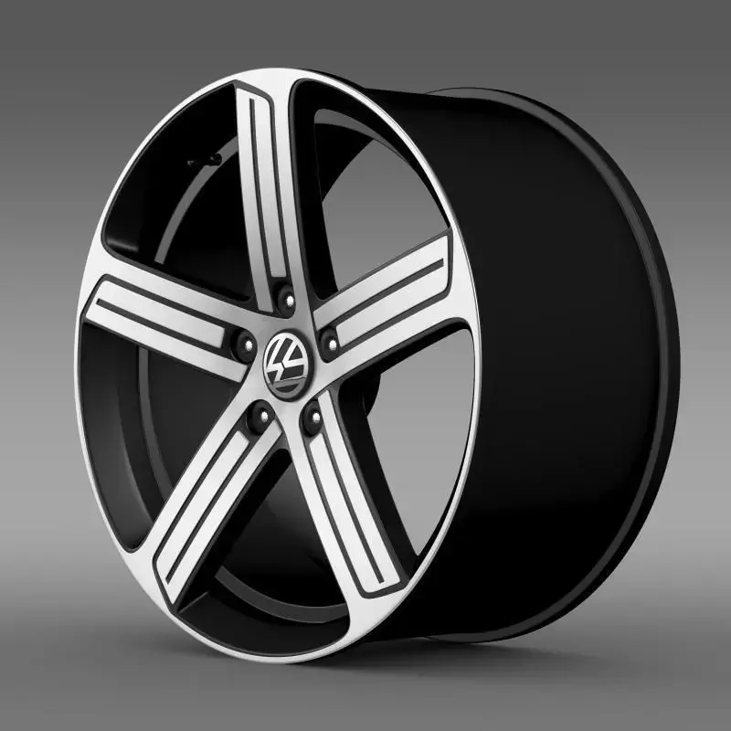 Volkswagen Golf R rim 3D model