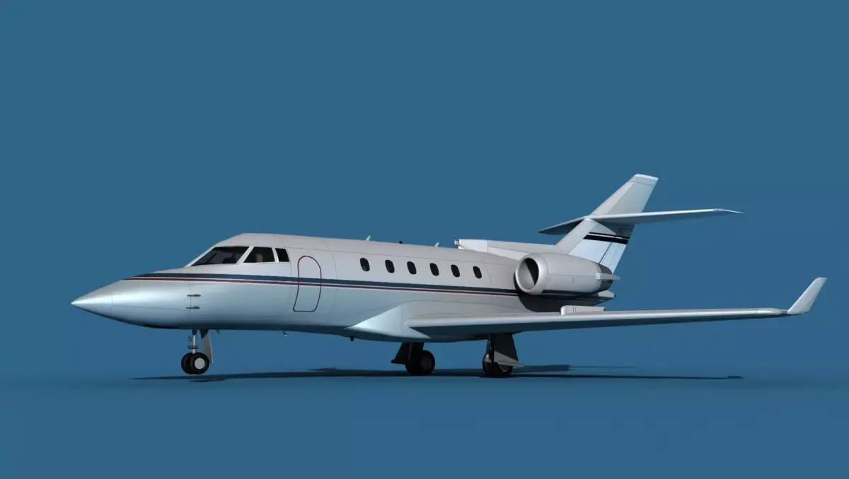 Hawker Siddley 800SR V05 3D model