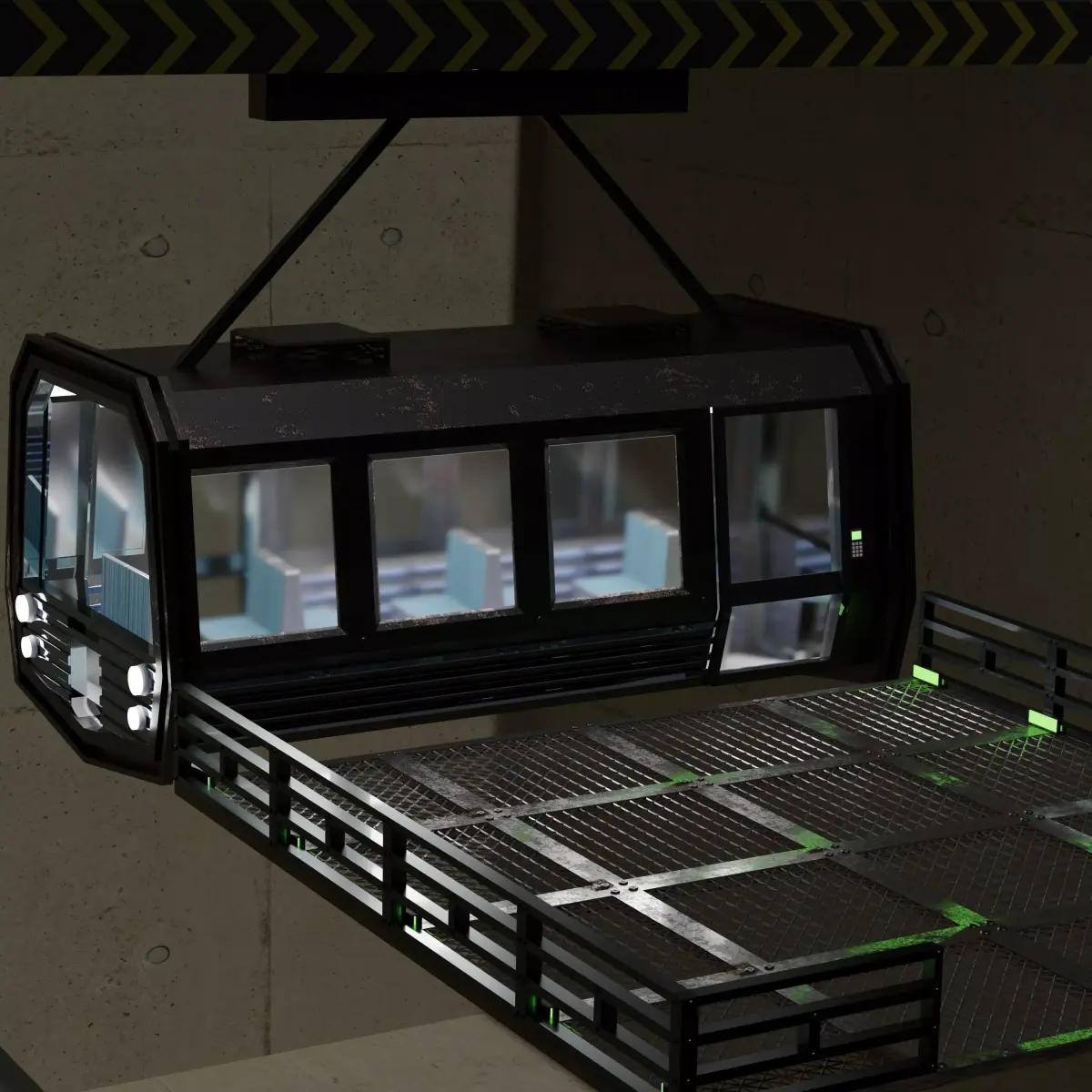Half Life Train Free 3D model