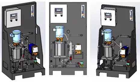ProMinent ProMix Polymer Blending System 3D model