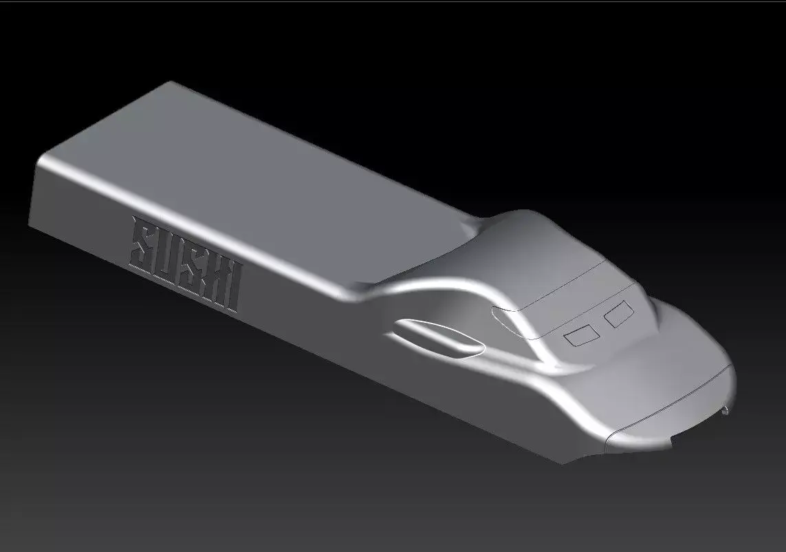 Sushi train 3D print model