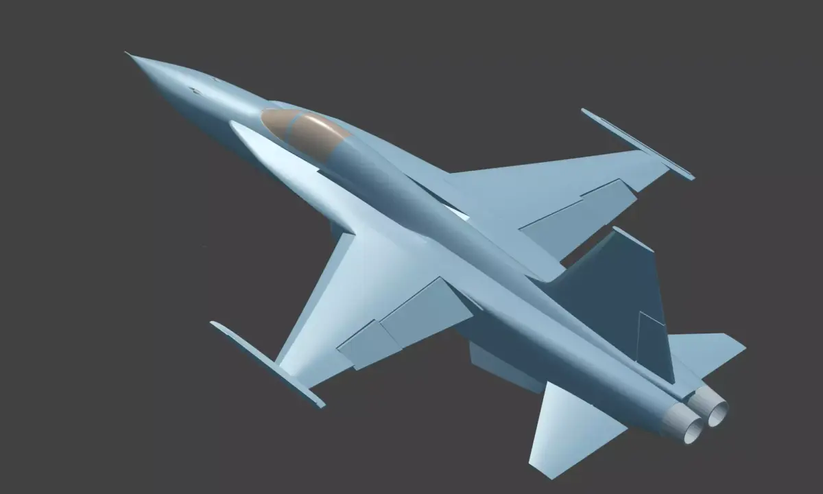 F-5s SuperTiger 3D print model