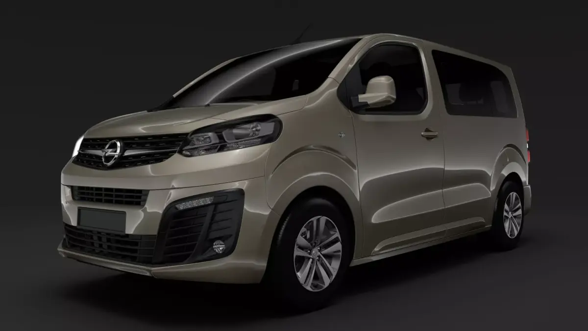 Opel Zafira Life L1 2020 3D model