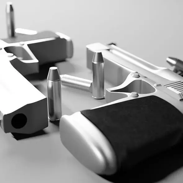 Desert Eagle 3D model 4