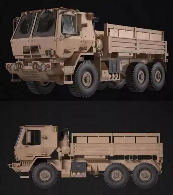 FMTV M1083-A2 3D Printed Truck 3D print model