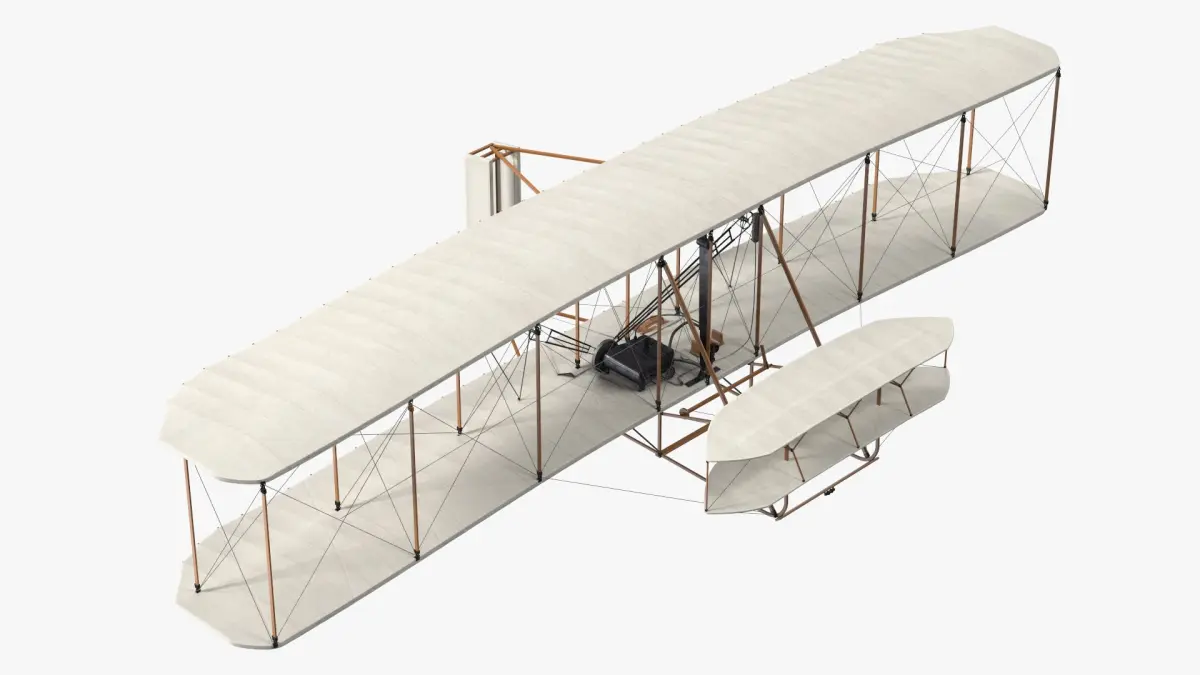 Wright Flyer 3D model