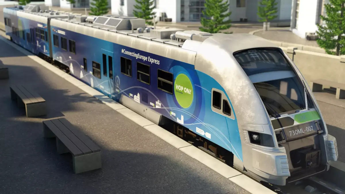 730ML Europe Express 3D model