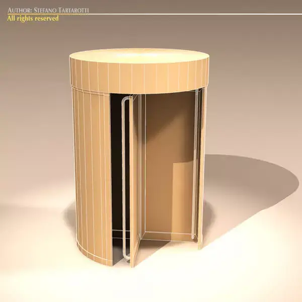 Revolving door 3D model