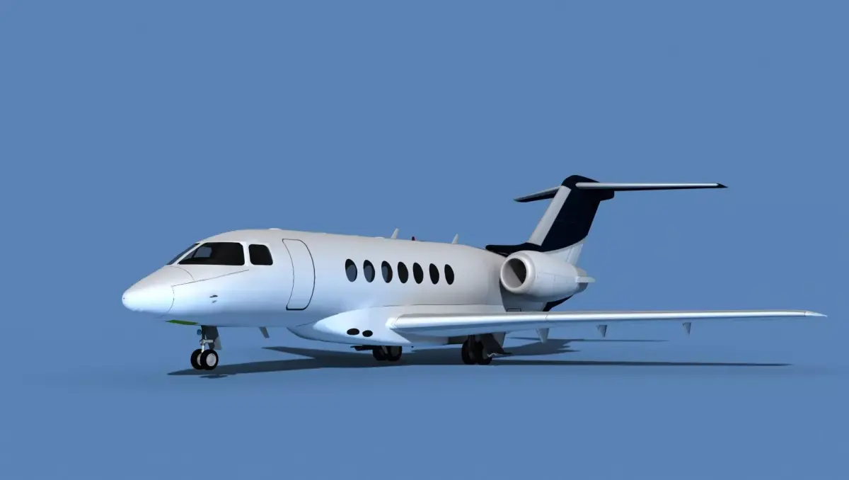 Hawker Siddley 4000 V04 3D model