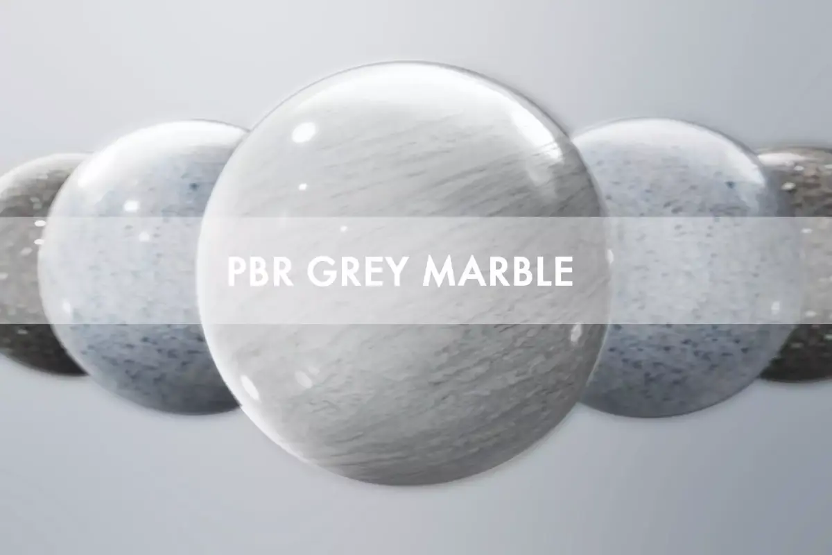 PBR Grey Marble Part 1 Texture