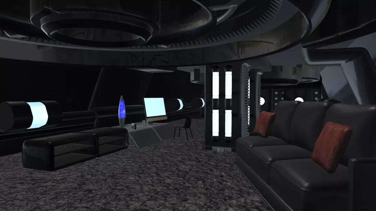 Sci-Fi Room 3D model