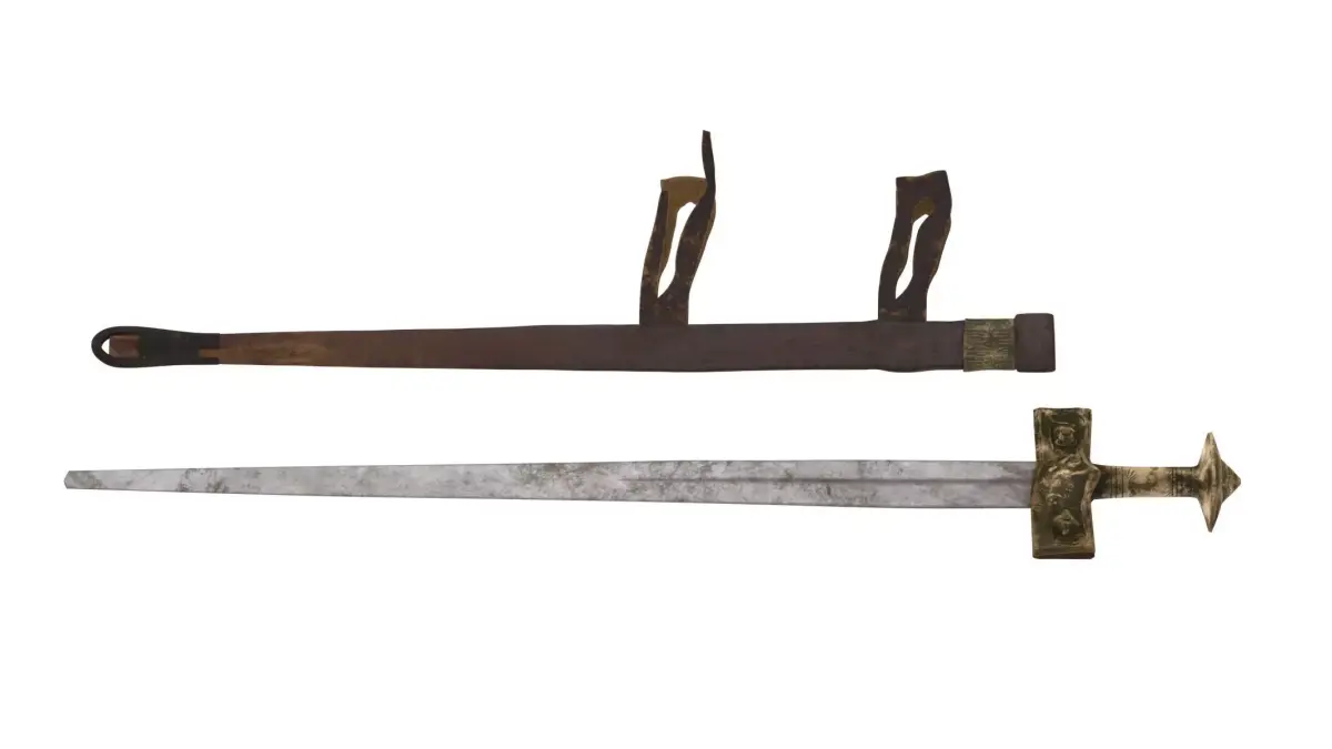 Takouba Sword Low-poly 3D model