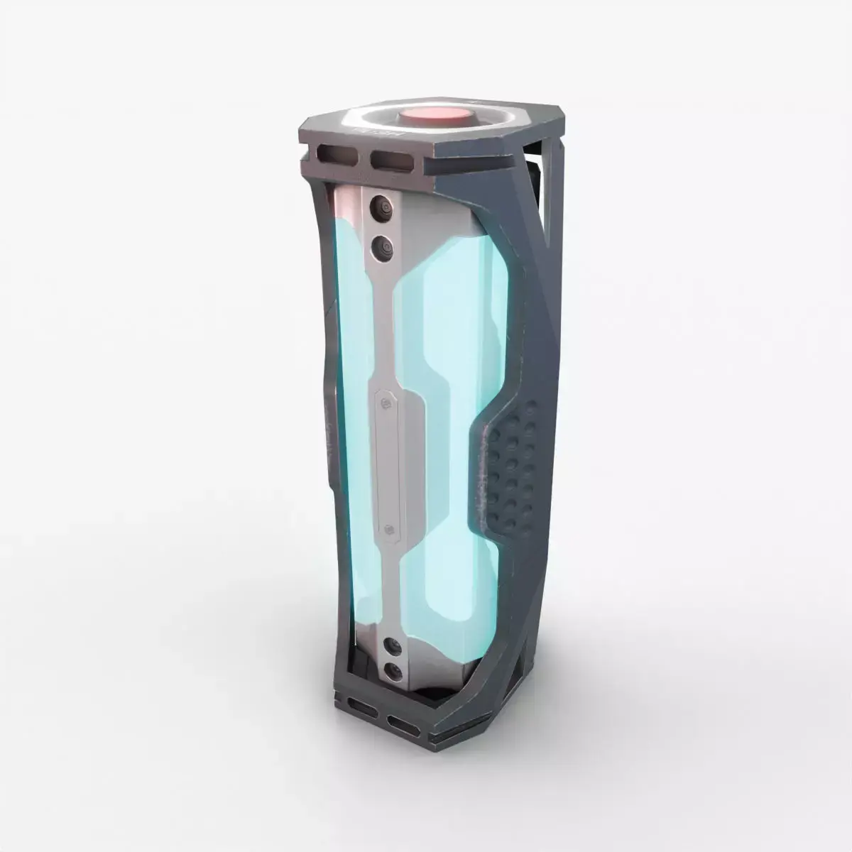 SciFi Rapid Medication Dispenser Low-poly 3D model