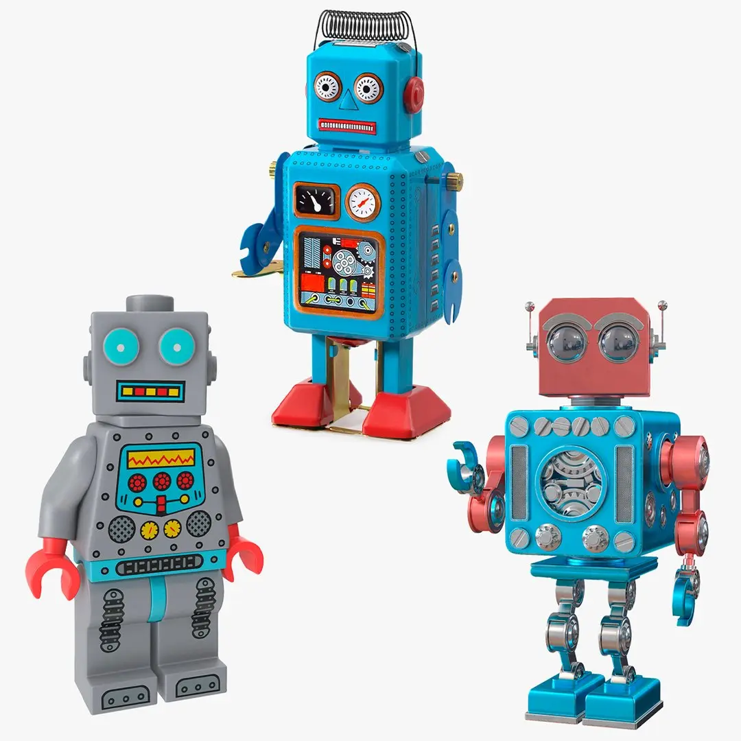 Robots Collection 3D model