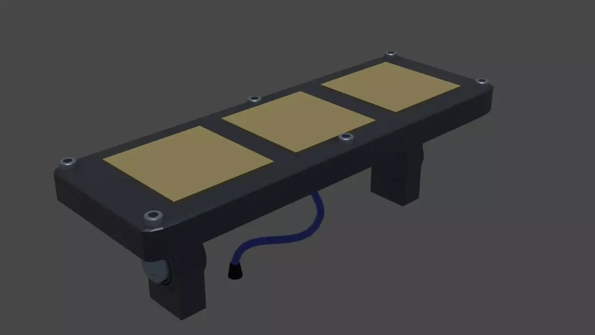 FOCUS 3 SQUARE LED 3D model