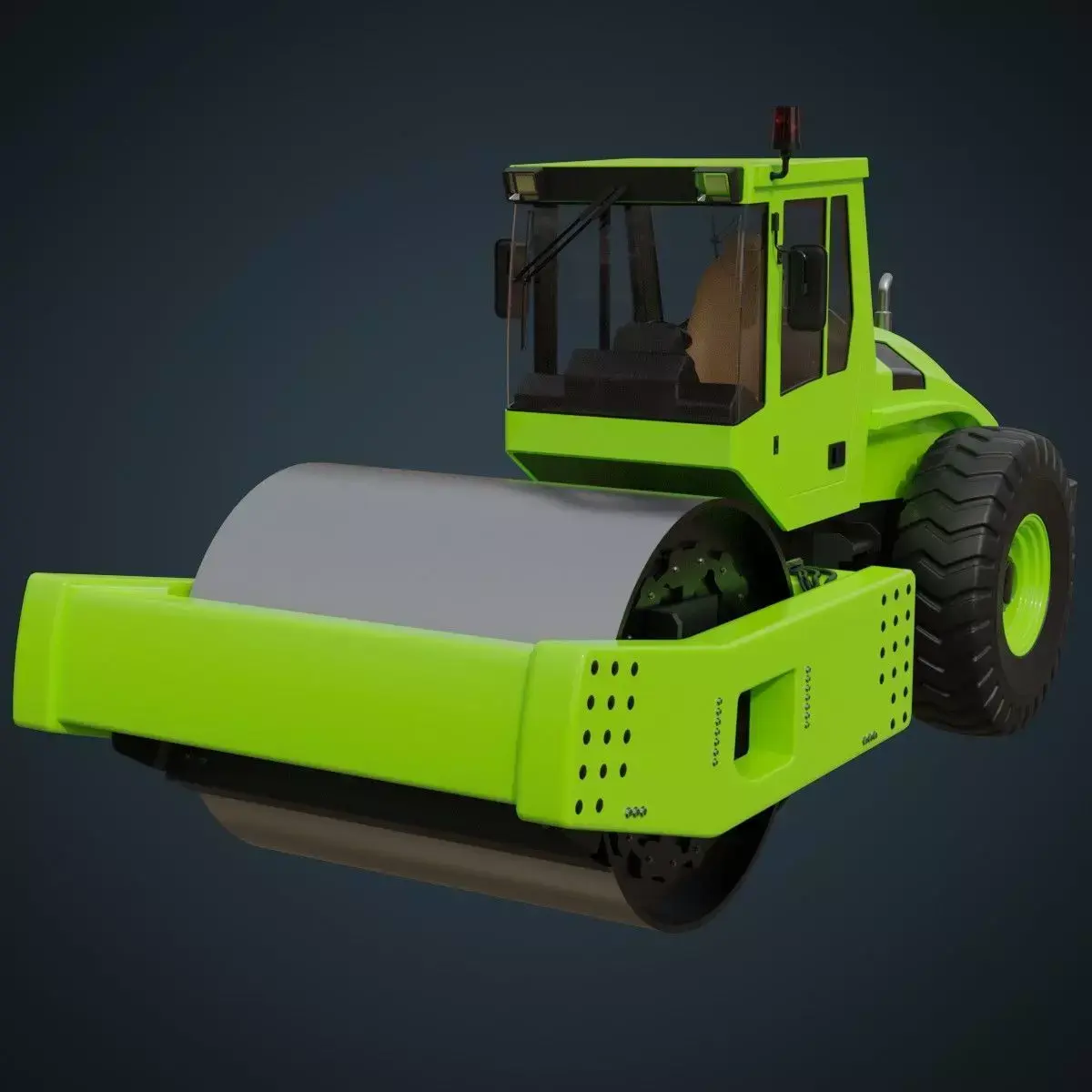 Compactor 1 Untextured 3D model