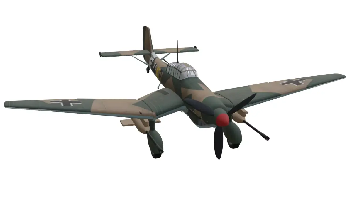 Junkers Ju 87 Stuka Low-poly 3D model purchase