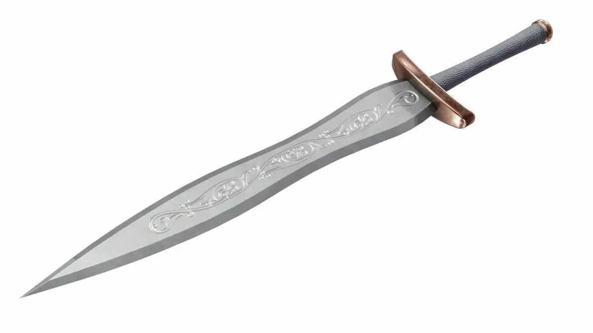 Elfsword Low-poly 3D model