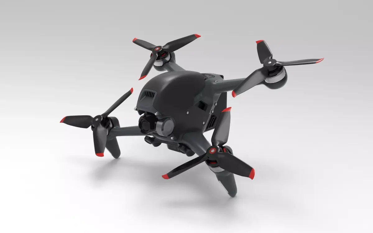 DJI FPV Drone 3D model