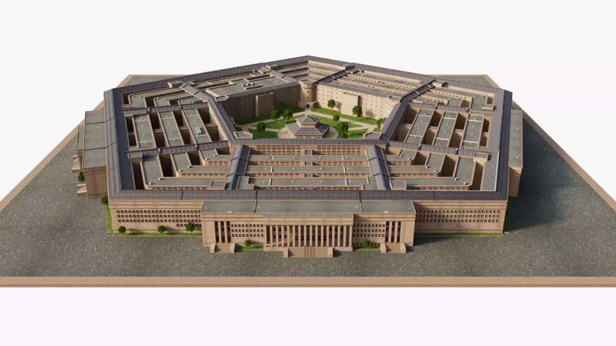 Pentagon USA 3D model
