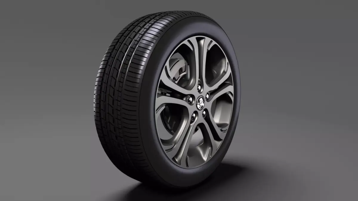 Holden Bolt EV wheel 2017 3D model