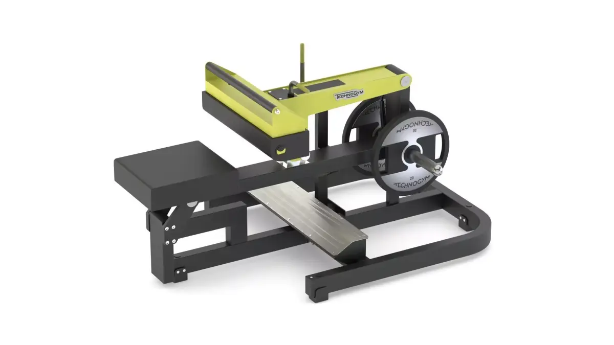 Technogym Plate Loaded Pure Seated Calf 3D model